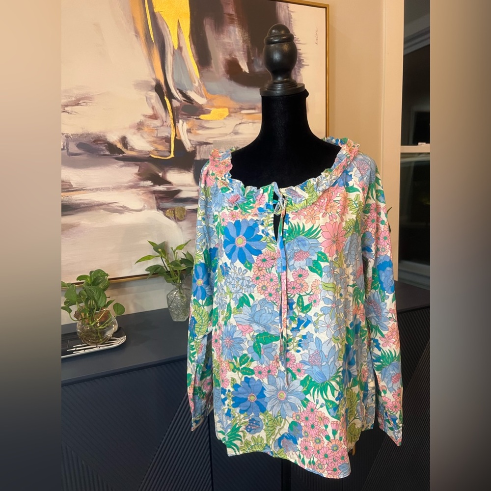 J. Crew floral print 🌸